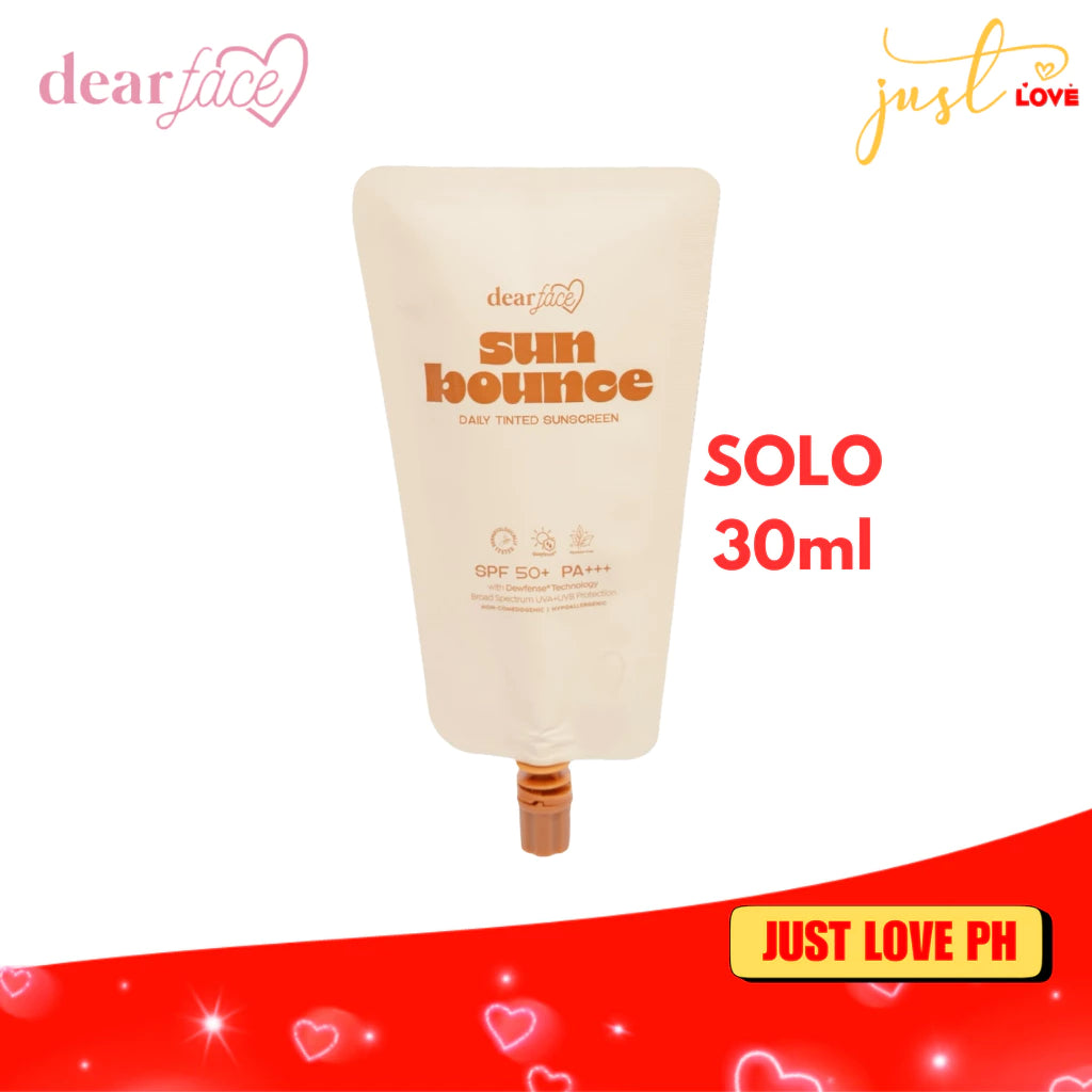 Dear Face Sunbounce Daily Defense & Tinted Sunscreen SPF50+ PA+++