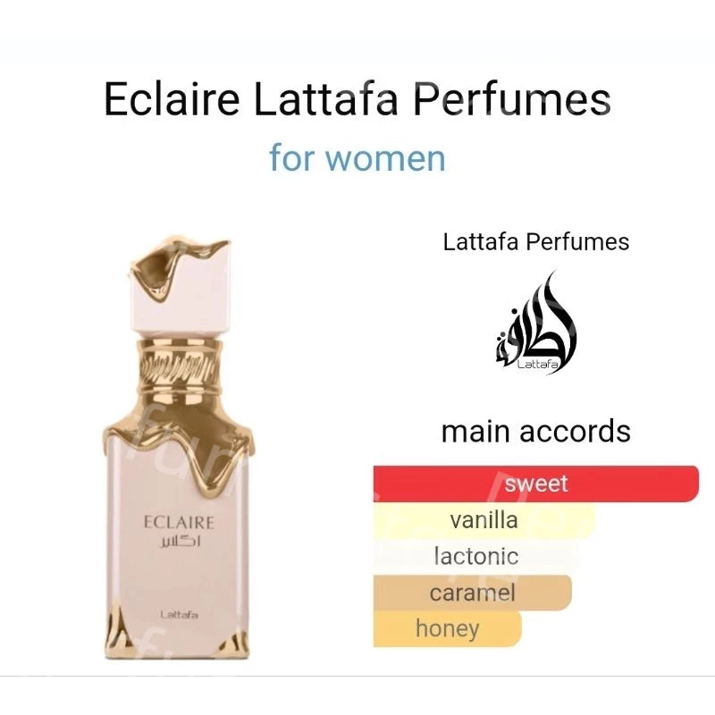 Dubai perfume lattafa eclaire perfume 100ml Arab perfume Eau de Parfum long lasting for women