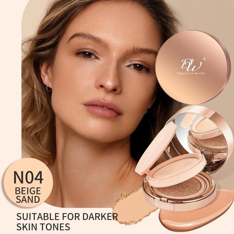 DW 2in1 Powder & Cushion Cream All in one Oil control Long lasting Waterproof Makeup