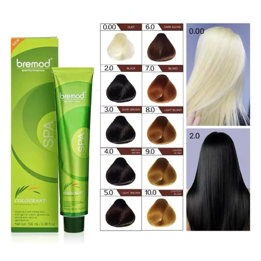 Bremod Hair Color Hair Dye 100ml SET Please Choose Oxidant or Bleach 30g