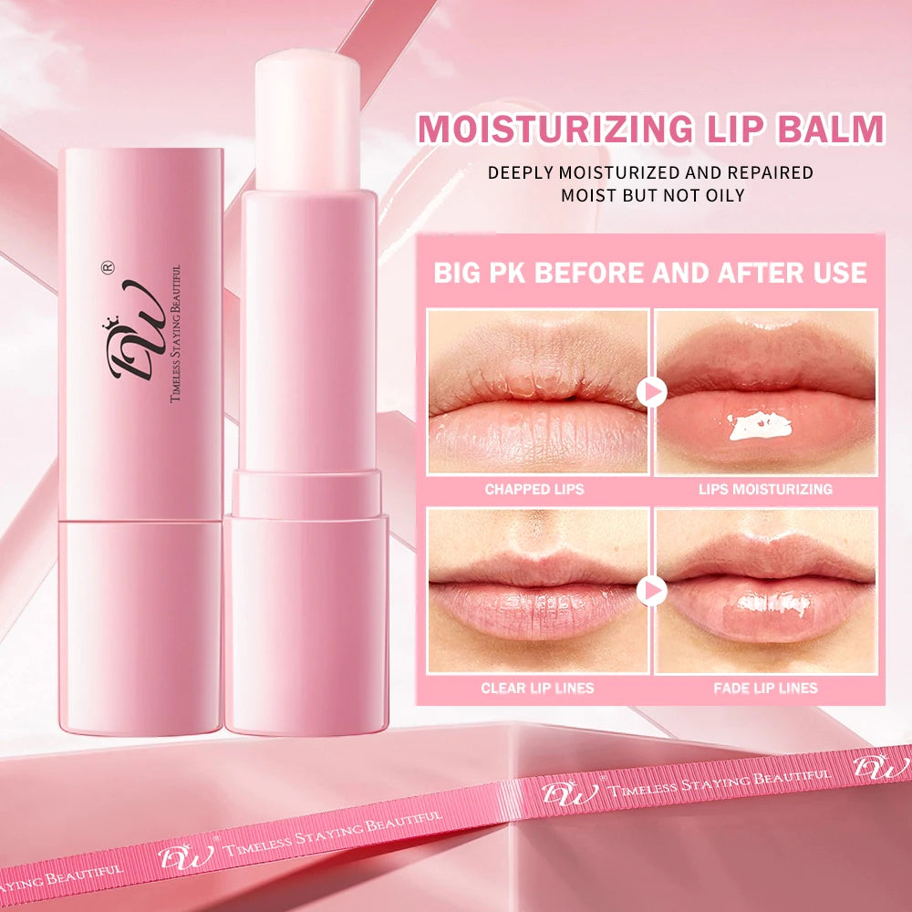 DW 4in1 Advanced Gift Set Girl Makeup Set 【Perfume & Lip Balm & Lipstick & BB Cushion】