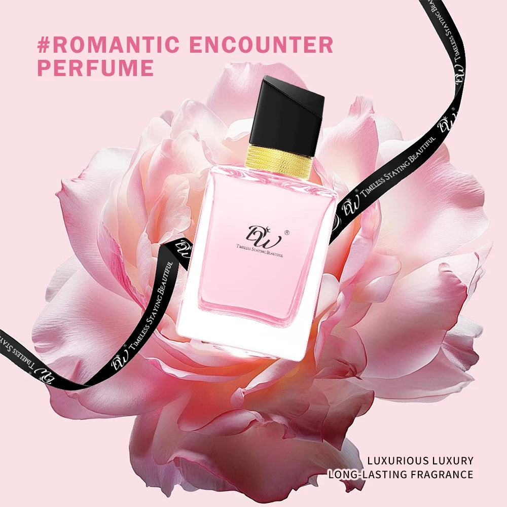 DW 4in1 Advanced Gift Set Girl Makeup Set 【Perfume & Lip Balm & Lipstick & BB Cushion】