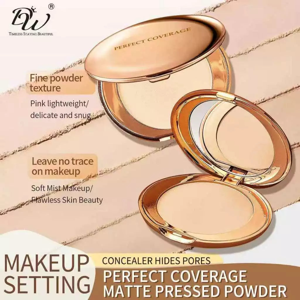 DW Perfect Coverage Matte Pressed Powder W/ SPF30 PA+++ Oil Control 8g