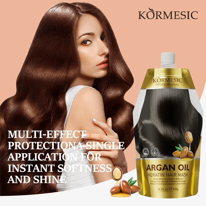 Buy 1 Take 1 Keratin Hair Mask Set – Botox Repair + Argan Oil Nourish for Smooth and Shiny Hair