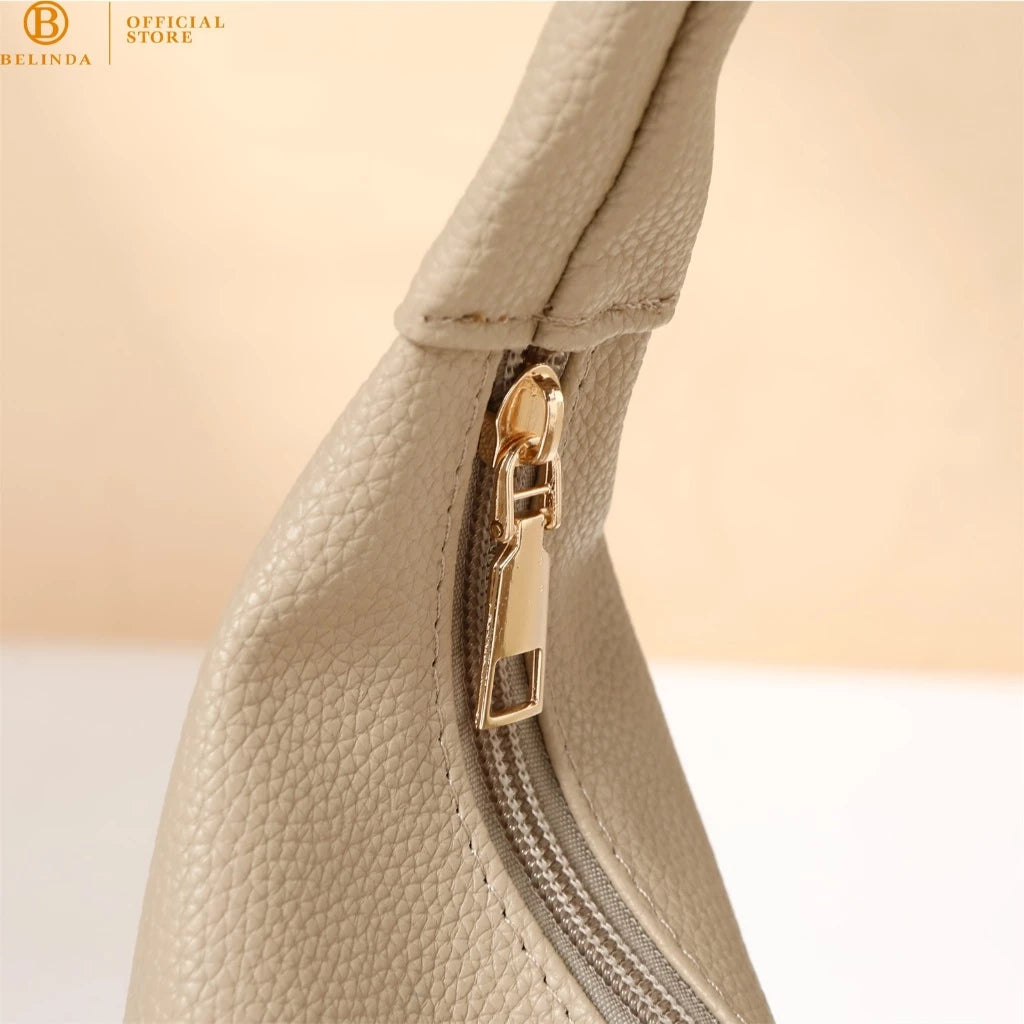 CP086 Totebag For Woman Large Capacity PU Leather Waterproof Simple Fashion Shoulder Bag