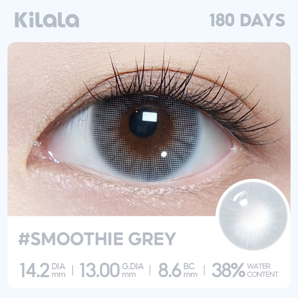 Kilala Contact lens Moist Honey Series 14.2mm Colorful Soft Lense with Graded Doll Eyes