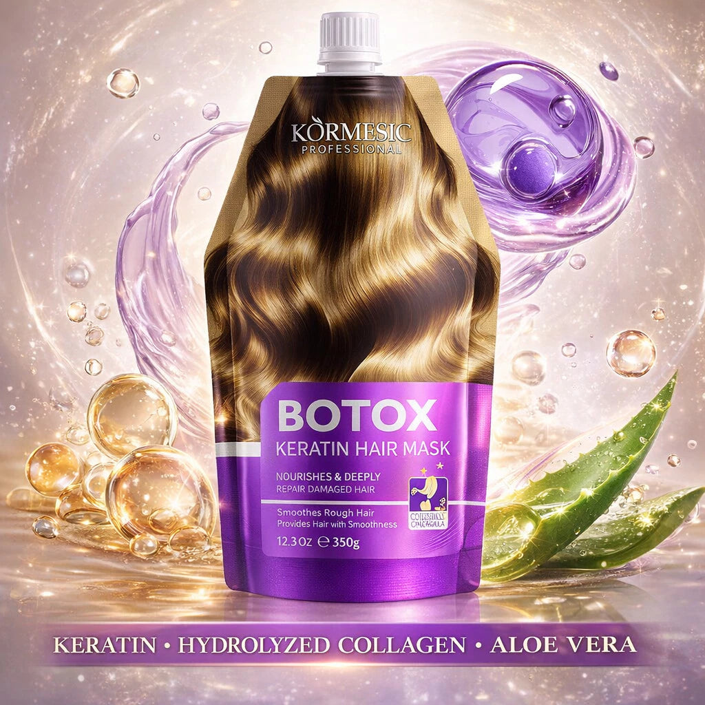Buy 1 Take 1 Keratin Hair Mask Set – Botox Repair + Argan Oil Nourish for Smooth and Shiny Hair