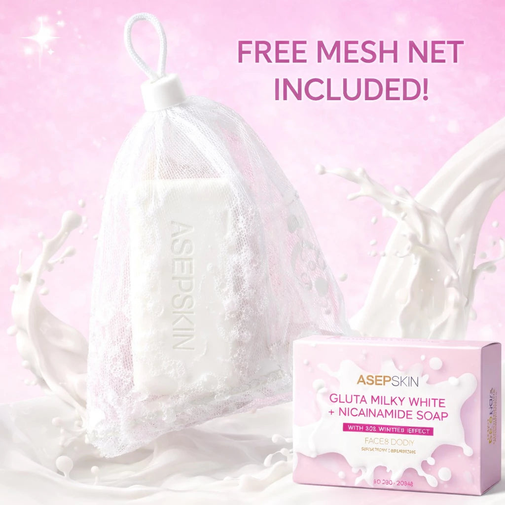 ASEPSKIN Niacinamide Gluta Milky Soap 20x Whitening