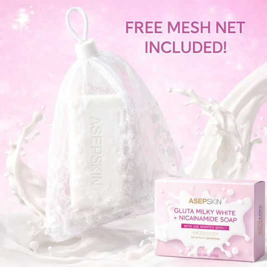 ASEPSKIN Niacinamide Gluta Milky Soap 20x Whitening