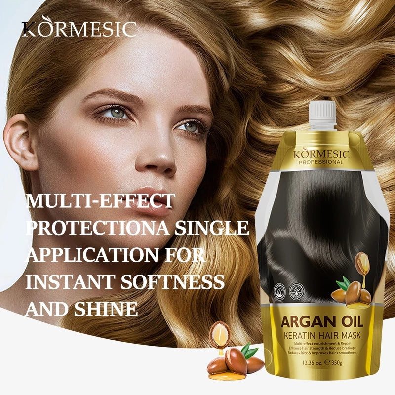 Buy 1 Take 1 Keratin Hair Mask Set – Botox Repair + Argan Oil Nourish for Smooth and Shiny Hair