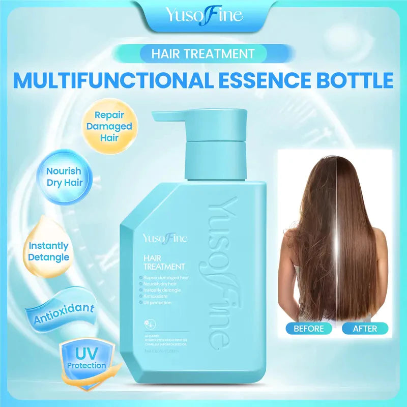 Yusofine Nourish-Repair Argan Oil Shampoo & Conditioner & Hair Treatment Repair Damage Smooth Frizz