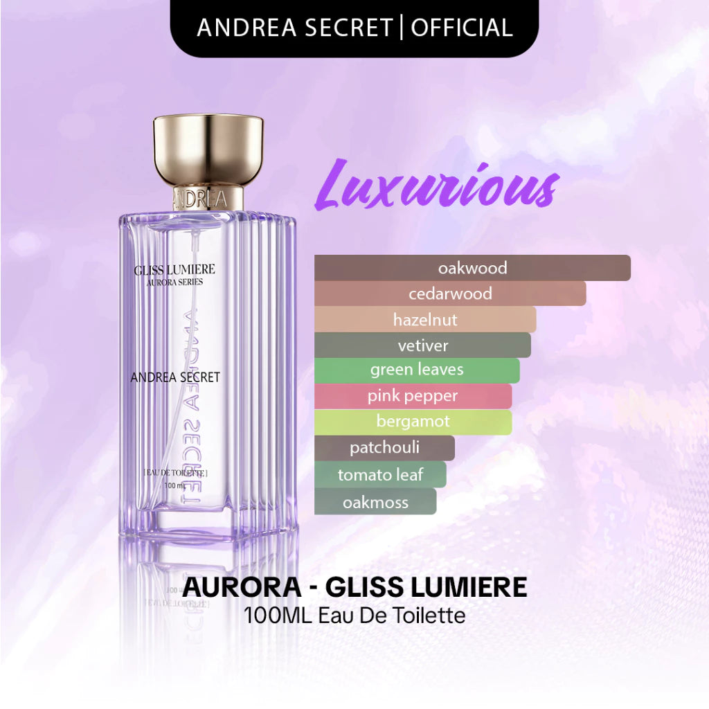 【NEW】Andrea Secret Aurora Series 100ML | Women's Perfume