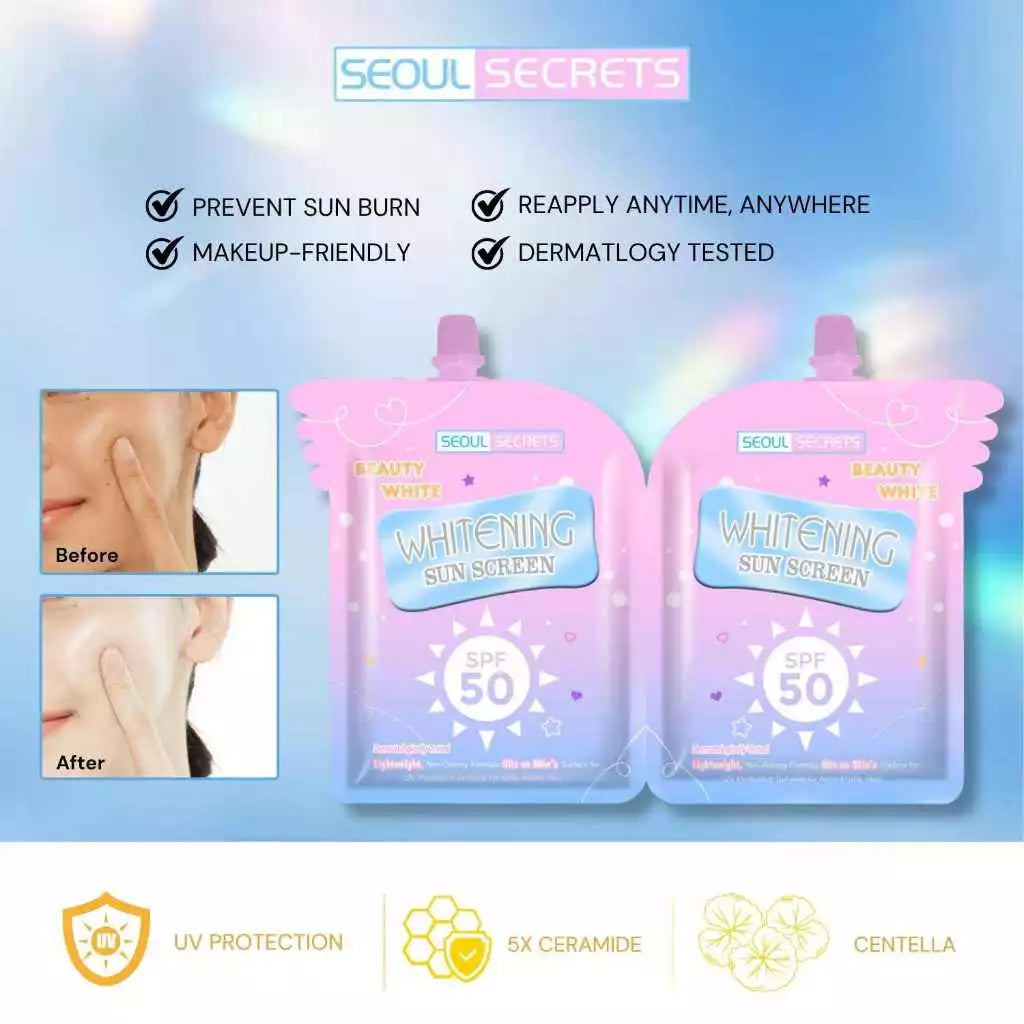 SunReady Skin Whitening Angel Sunscreen SPF 50 PA+++ with Gentle, Non-Irritating Formula