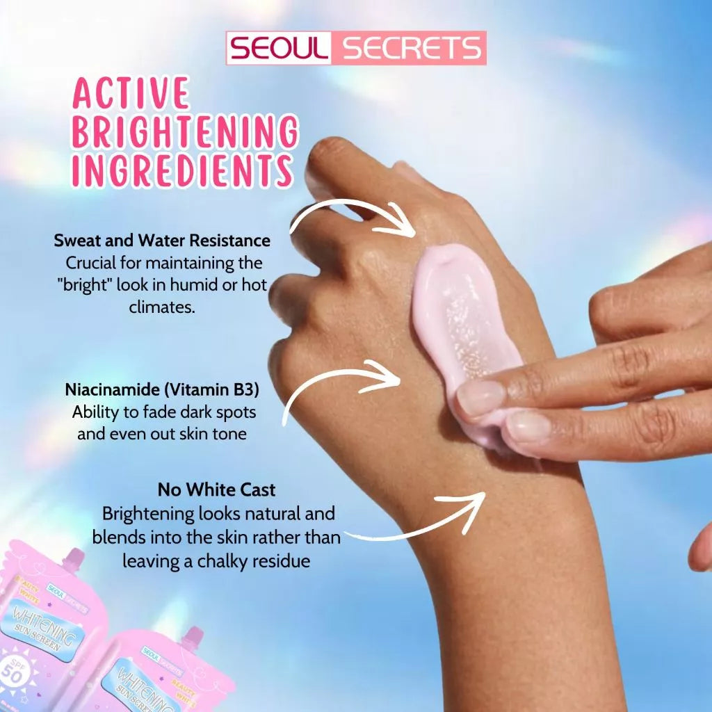 SunReady Skin Whitening Angel Sunscreen SPF 50 PA+++ with Gentle, Non-Irritating Formula