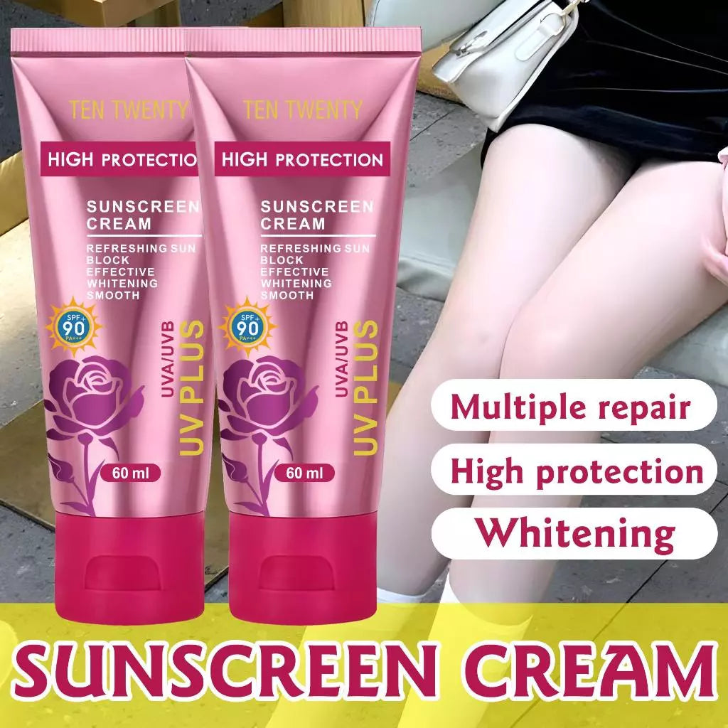 BUY 1 TAKE 2 TEN TWENTY SPF90 Pink Sunscreen + Magic Kiss Lip & Cheek Serum + Magic Blusher