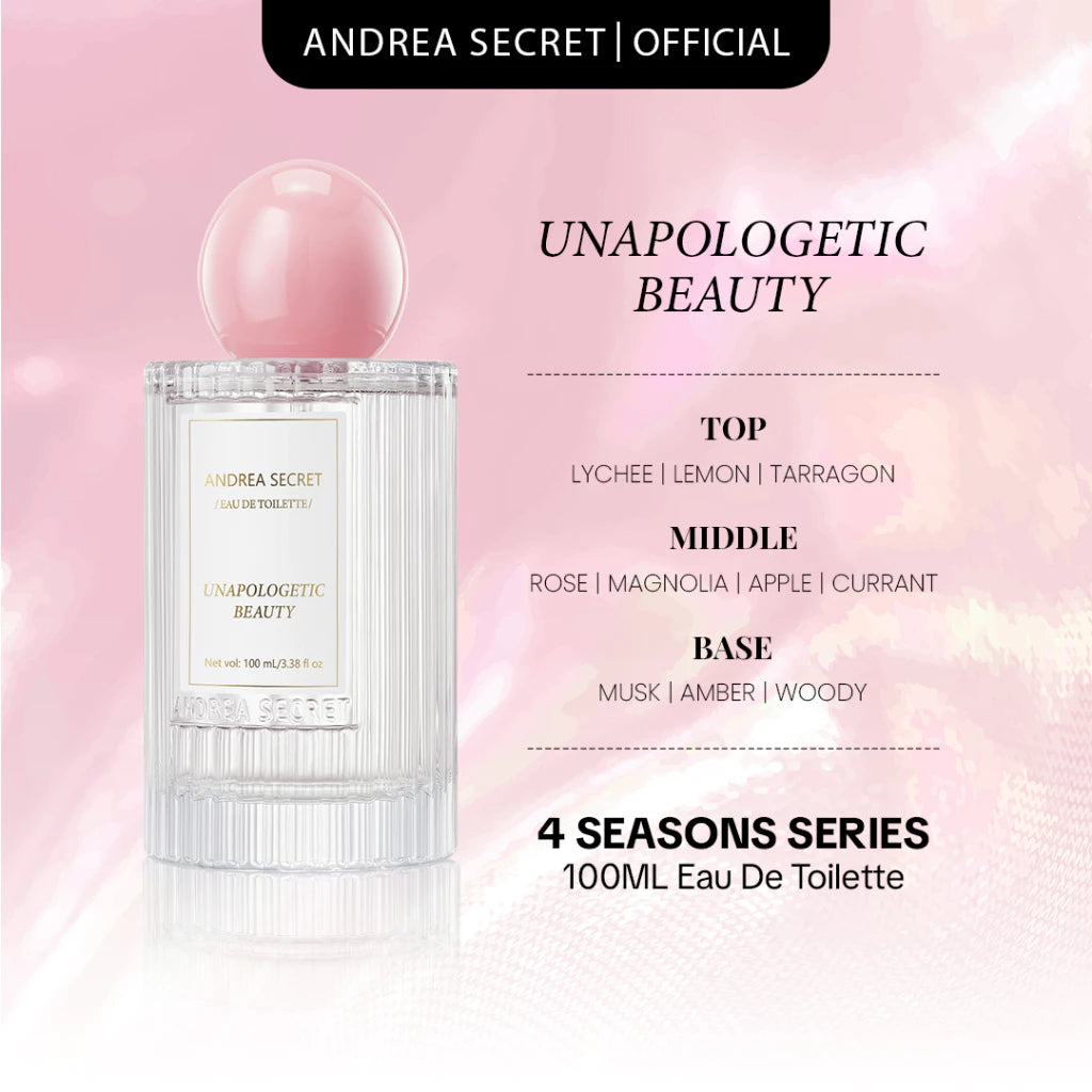 NEW Andrea Secret Four Season Series 100ML Fragrance for Women Long Lasting Mist Perfume