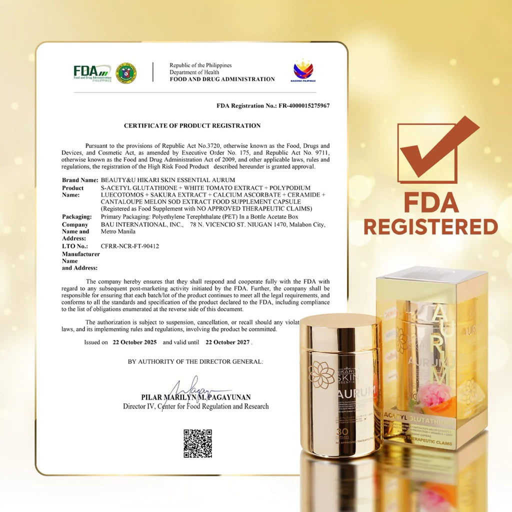 Hikari Skin Aurum S-Acetyl Glutathione