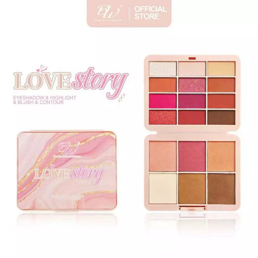 DW Multi Palette (Eyeshadow, Highlighter, Blush & Contour)