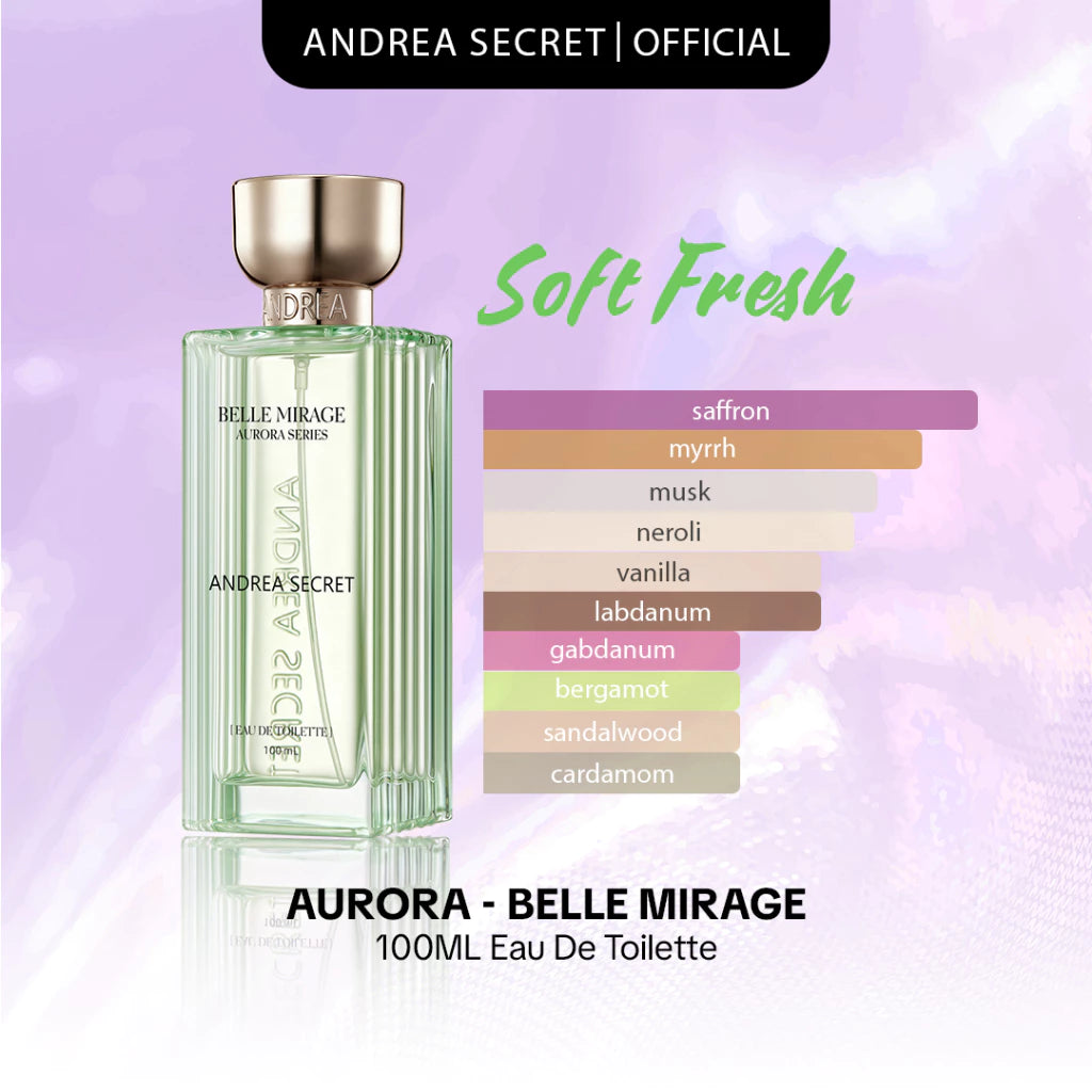 【NEW】Andrea Secret Aurora Series 100ML | Women's Perfume