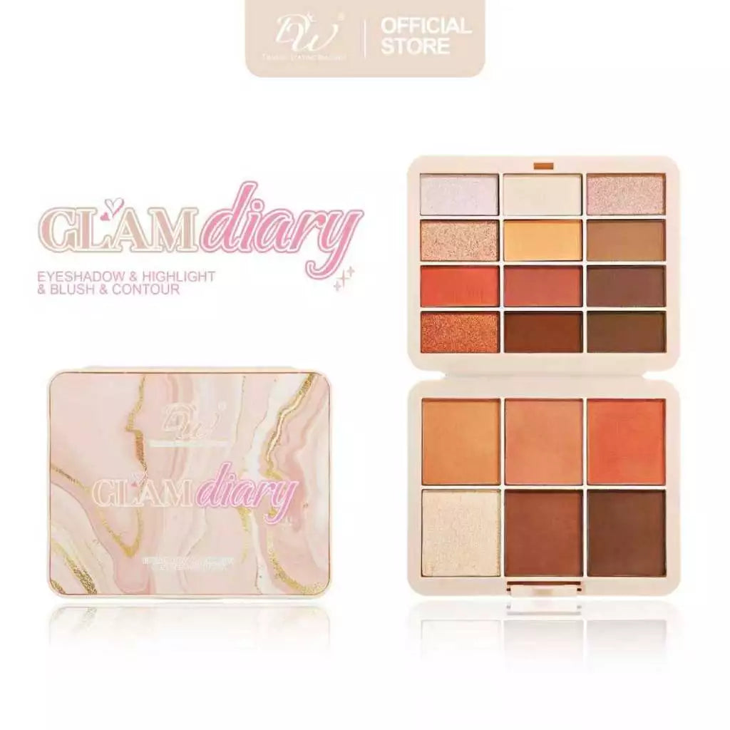 DW Multi Palette (Eyeshadow, Highlighter, Blush & Contour)