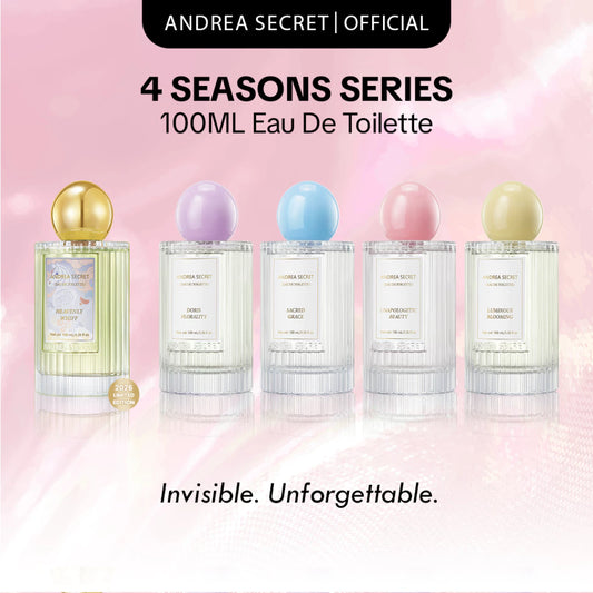 NEW Andrea Secret Four Season Series 100ML Fragrance for Women Long Lasting Mist Perfume