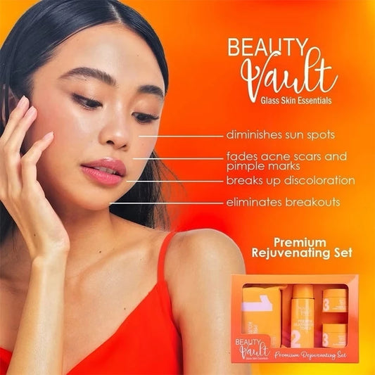 PREMIUM SET Beauty Vault Rejuvenating Set Acne Pimple Anti Aging Skincare Skin Repair