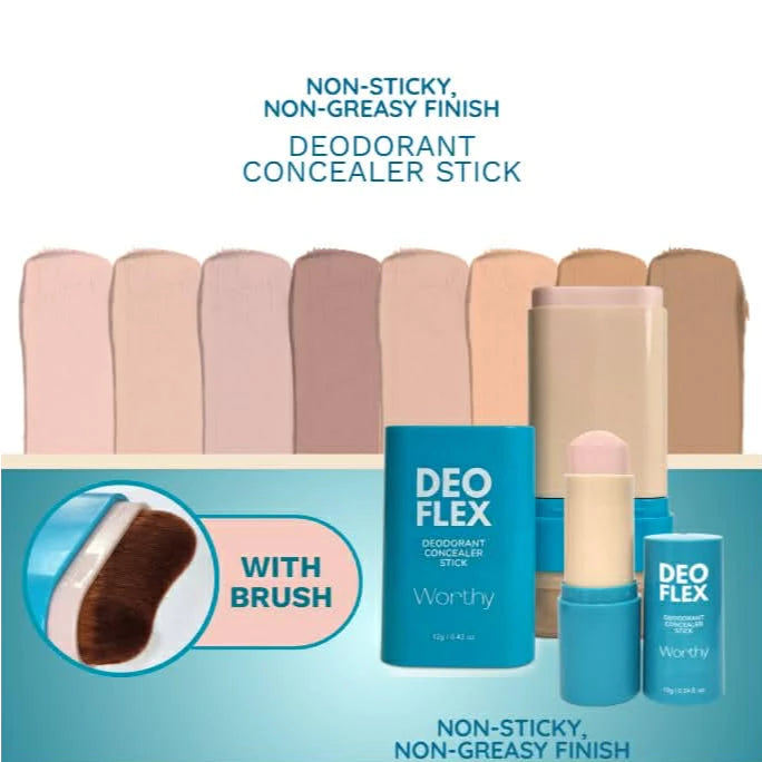 Deoflex Deodorant Concealer Stick by Mixtrue Beauty Controls Body Odor Instant Flawless Underarm