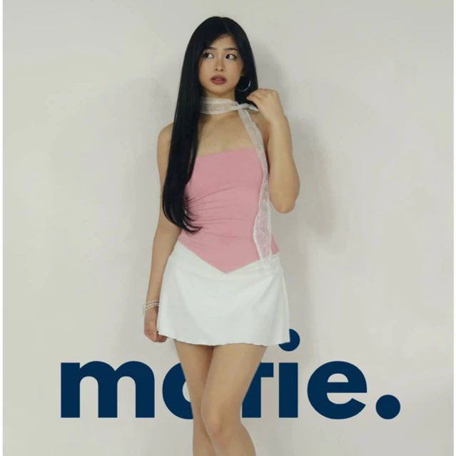 Mafie. Rosita | Tube Top Pointed in Cotton Spandex Fabric