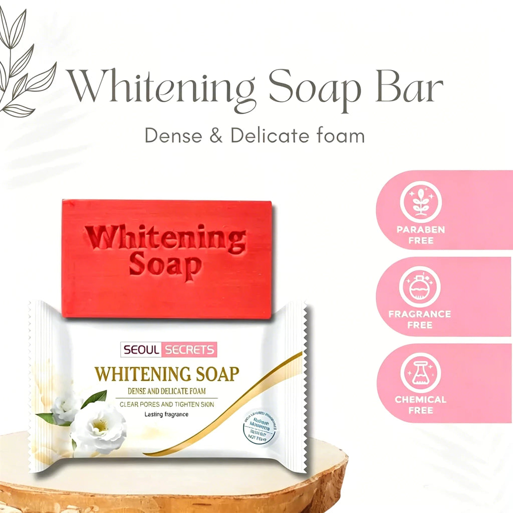 Seoul Secret Whitening Soap 80g 3 pcs Original Soap FDA approved