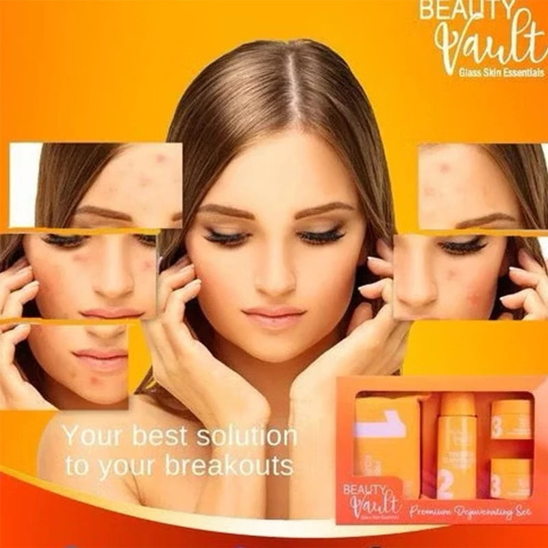 PREMIUM SET Beauty Vault Rejuvenating Set Acne Pimple Anti Aging Skincare Skin Repair