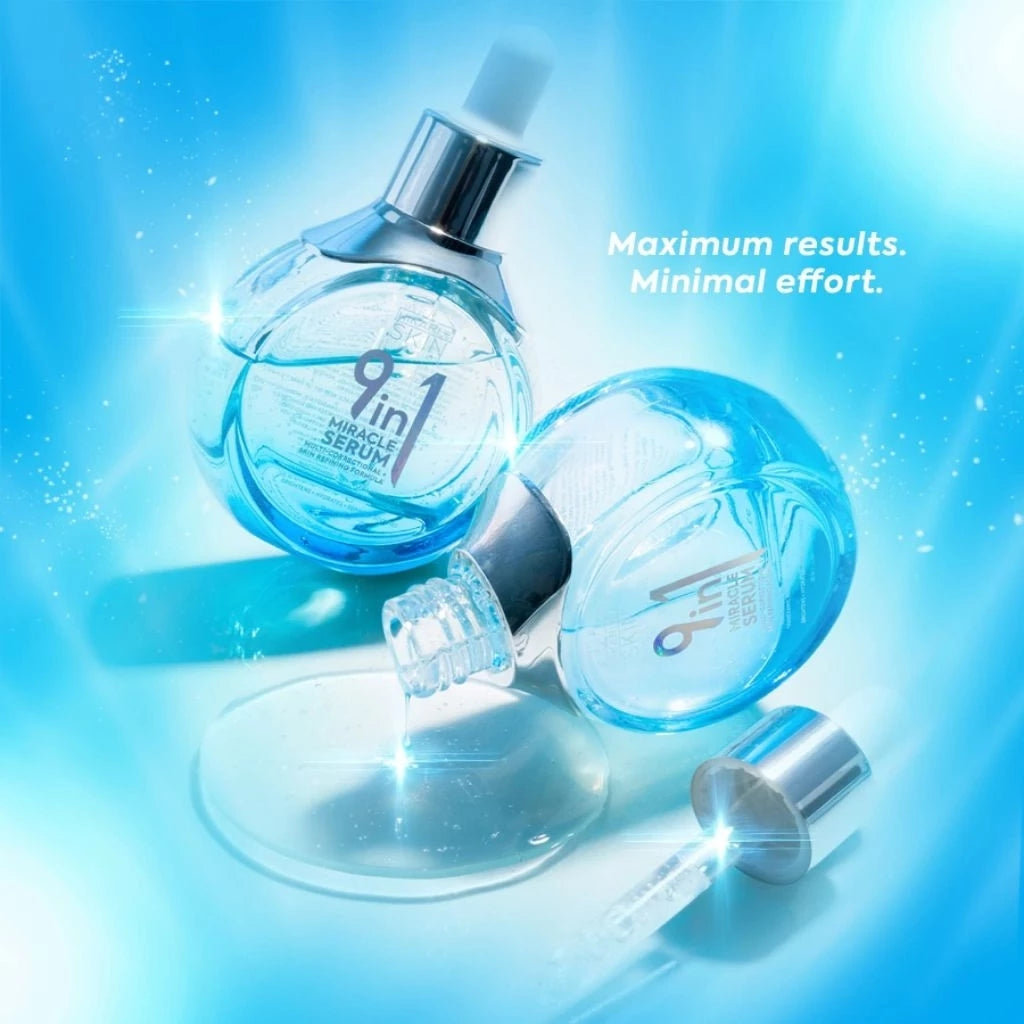 Hikari Skin 9 in 1 Miracle Serum 30ml multi correctional and skin refining formula