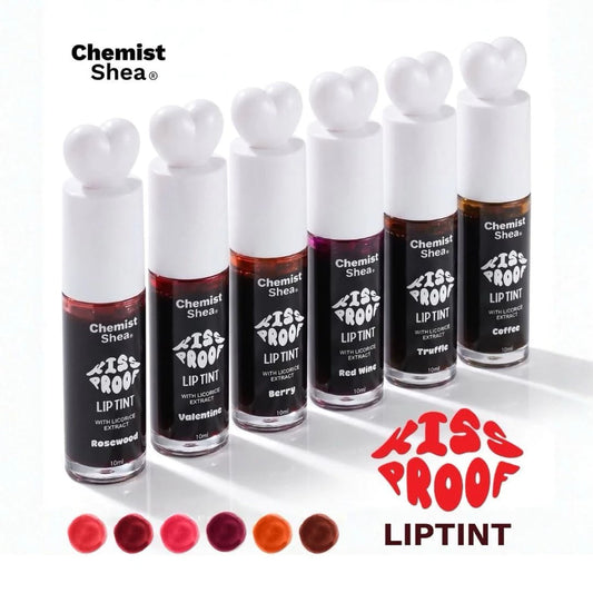 Chemist Shea Kiss Proof Lip Tint | Long-Lasting, Waterproof & Oil-Resistant (10ml)