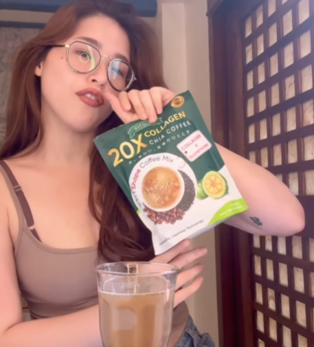 Fitgum Collagen Chia Coffee Simming Coffee for Wellness and Radiant Skin