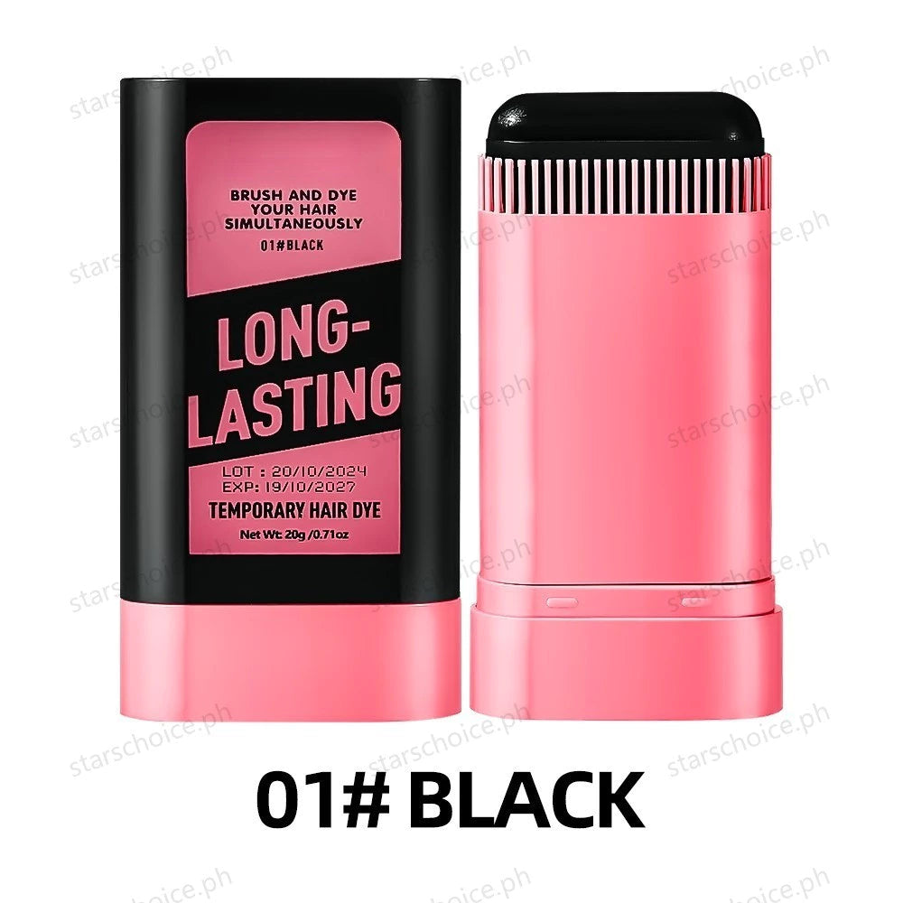 FORMBO Hair Stick Waterproof and Sweat-proof No Smudge No Fading Temporary Covers Gray Hair Natural