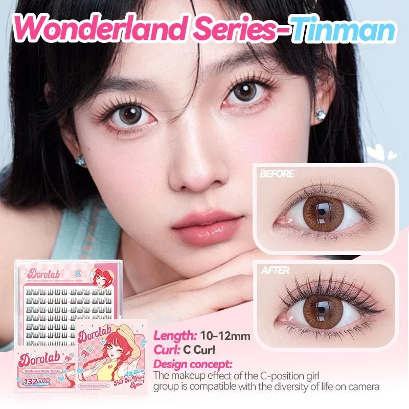 DOROLAB 【Glue-Free Eyelashes】Eyelash Extension Set
