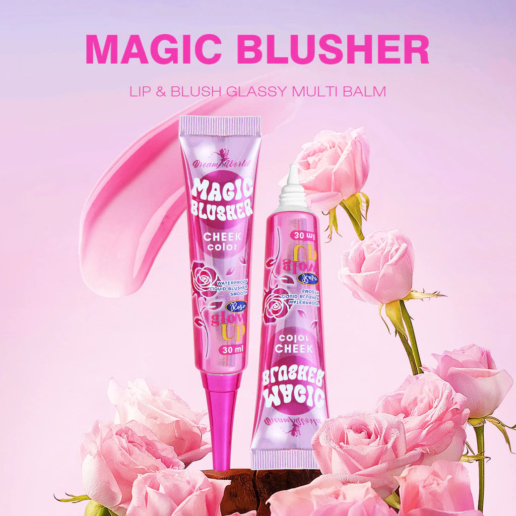 Magic Blusher Color Changing Liquid Blush On Waterproof Long Lasting 30ml