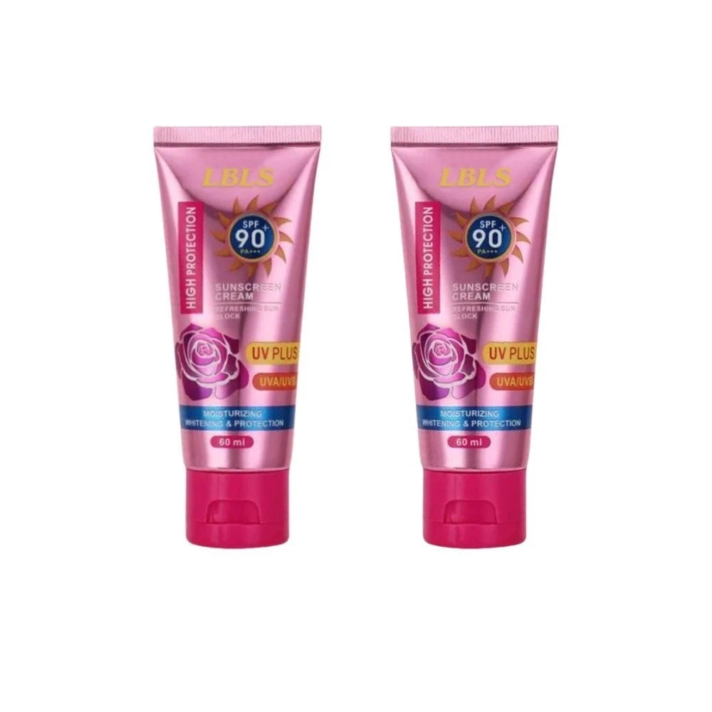 [BUY 2 GET 1]LBLS beauty Skin Care Facial Sunscreen Cream SPF 90+ Sunblock Lotion 60ml