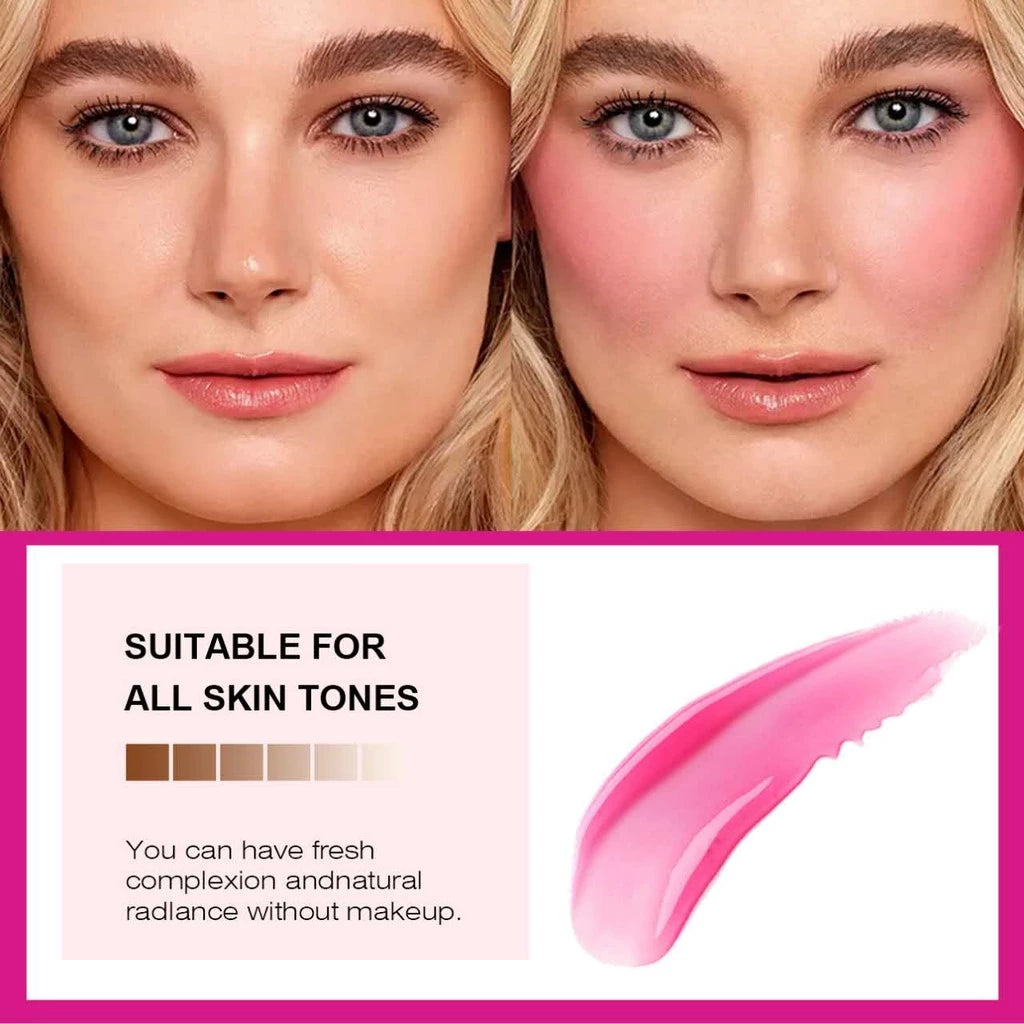 Magic Blusher Color Changing Liquid Blush On Waterproof Long Lasting 30ml