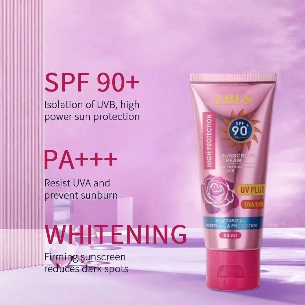 [BUY 2 GET 1]LBLS beauty Skin Care Facial Sunscreen Cream SPF 90+ Sunblock Lotion 60ml