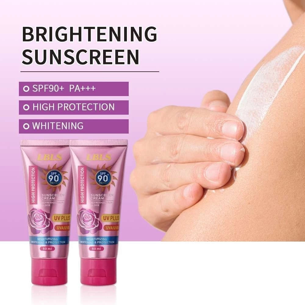 [BUY 2 GET 1]LBLS beauty Skin Care Facial Sunscreen Cream SPF 90+ Sunblock Lotion 60ml