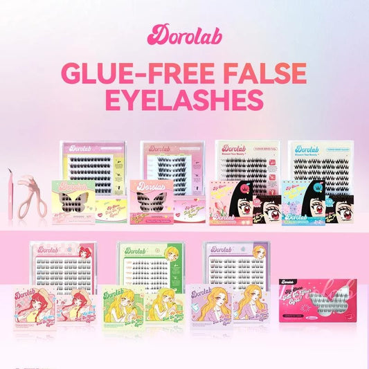 DOROLAB 【Glue-Free Eyelashes】Eyelash Extension Set