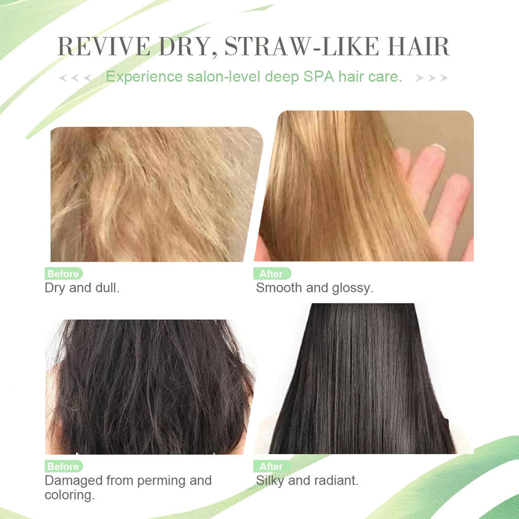 Bremod Hair Serum 6X Instant Smooth Repair Argan Jojoba Oil Castor Nourishing Care Hair Essence