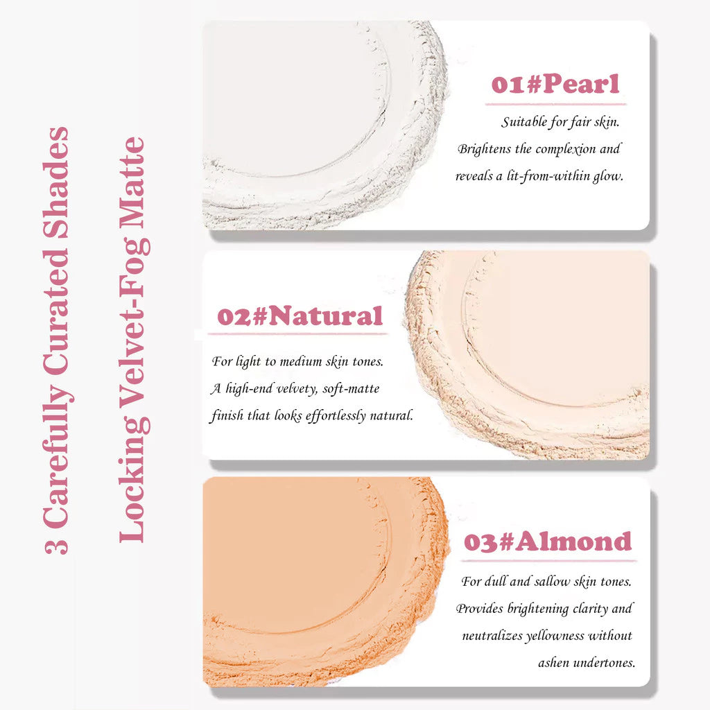 TEN TWENTY Setting Loose Powder Long Lasting Oil Control Matte Waterproof SPF50 PA++ Flawless Powder