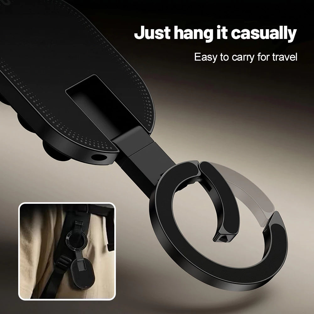 3 In 1 Magnetic Suction Cup Phone Stand 360° Rotatable Foldable Bracket For Live Streaming