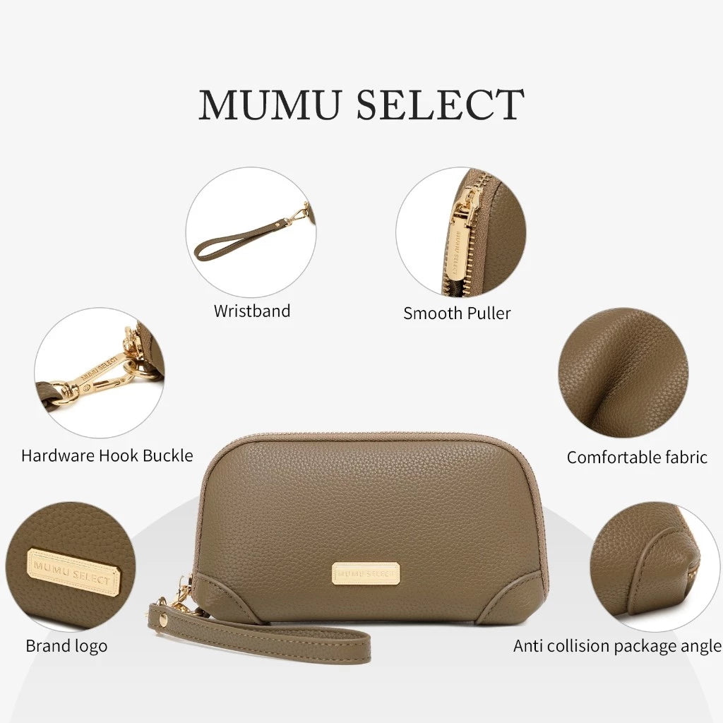 M165 Quality Pu Leather Women Wallet Elegant Classic Wallets For Students Woman
