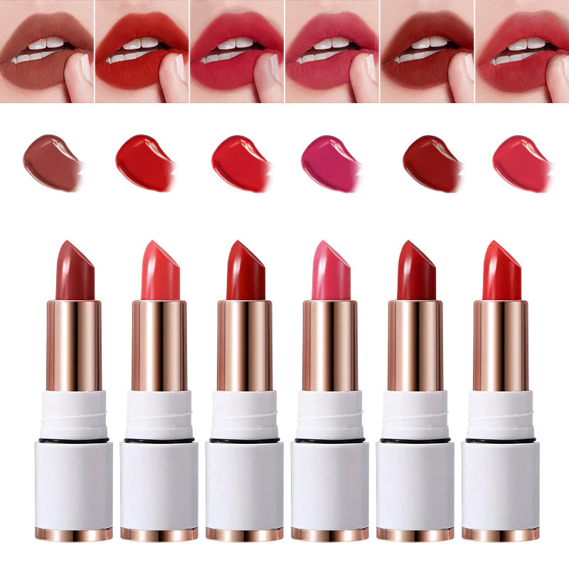 TEN TWENTY Velvet Matte Lipstick Lip Cheek Tint Double Use Waterproof 24H Long Lasting Silky Makeup