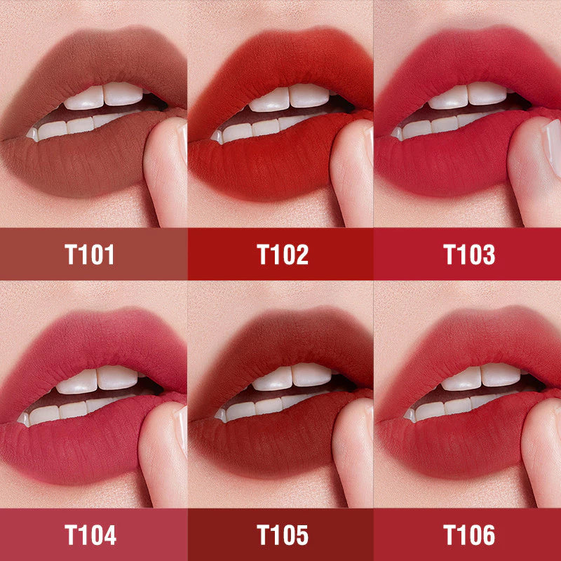 TEN TWENTY Velvet Matte Lipstick Lip Cheek Tint Double Use Waterproof 24H Long Lasting Silky Makeup