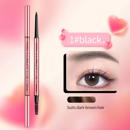 TEN TWENTY Double Heads Eyebrow Pencil Waterproof Long Lasting Fine 2in1 Dual-Effect Brow Definer