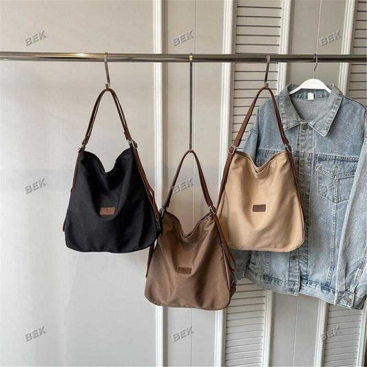 8MNY-MC003 3 Ways Canvas Women's Bag Large Capacity
