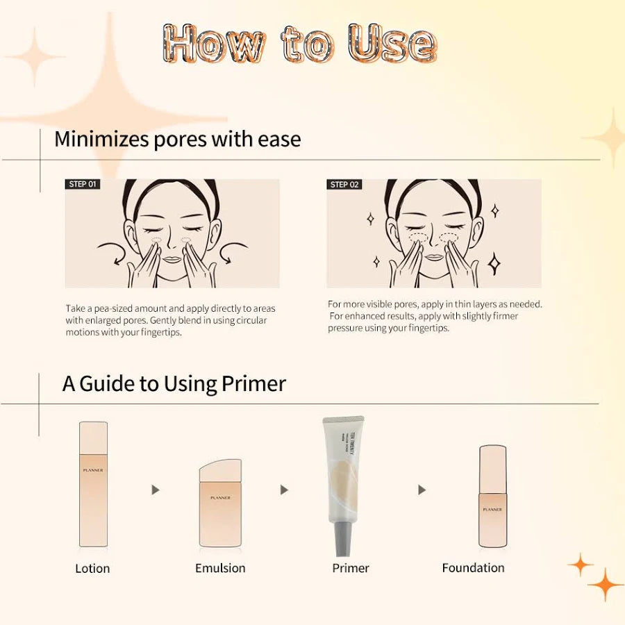 TEN TWENTY Poreless Matte Primer – Long-Lasting Flawless Base, Smooths Pores & Controls OiL